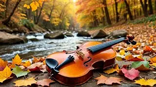 Heavenly Violin & Cello Music 🎵 Autumn 4k Scenic Relaxation