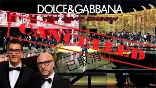 Why show DOLCE & GABBANA CANCELED !!! Everything is like a catfish case !!!