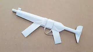 PAPER WEAPON MAKING - ( MP5 )
