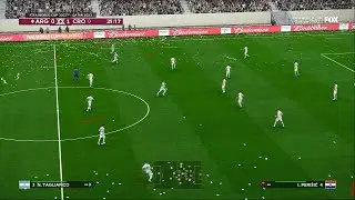 Argentina vs Croatia semi Final  FIFA World Cup 2022 - PES 2021 World Cup QATAR 2022 Patch