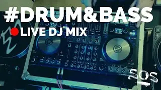 LIVE Drum and Bass DJ Mix | Traktor S4 Mk3