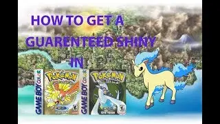 Pokemon Gold and Silver how to get a GUARANTEED SHINY POKEMON!!!!
