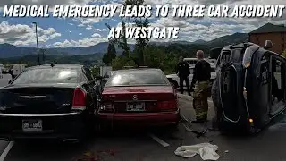 Medical Emergency Leads To Three Car Accident At Westgate