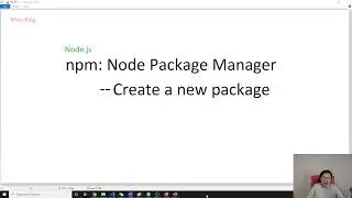 Node.js - npm: creating a new package