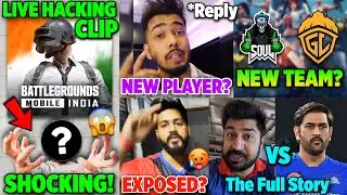 OMG! H@CKER Live EXPOSED & Ban🥵 SCOUT on NEW Player😯 GodLike & SouL New Team LEAKS😳 Big Announcement