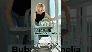 Новинка Стульчик для кормления Bubago Amelia | Обзор