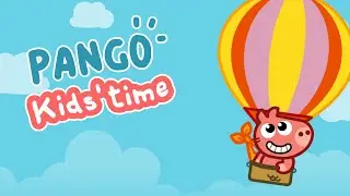 Pango KidsTime -  Piggy Hot-air balloon 🎈☁️🐦