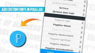 How to Add Custom Fonts in Pixallab | How to Install Custom Fonts in Pixallab 2026