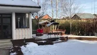 Голая Волочкова искупалась в ледяной воде на улице. ВИДЕО