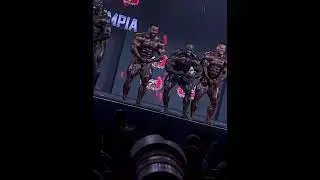 2022 Mr. Olympia Men’s Open Bodybuilding Prejudging -Derek Lunsford and Hadi Choopan are in the lead