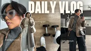 daily vlog |  getting settled in, chatting, working from home & more | Faceovermatter