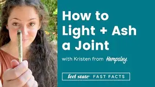 How to: light and ash a joint