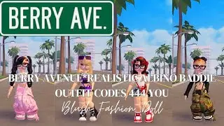 BERRY AVENUE* Realistic Albino Baddie Outfit Codes Blush fashion Doll
