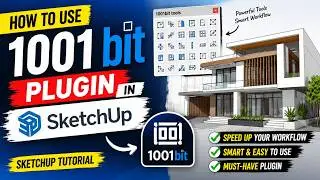How to use 1001bit Plugin in SketchUp | SketchUp Tutorial