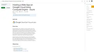 Qwiklabs | Hosting a Web App on Google Cloud Using Compute Engine [GSP662]