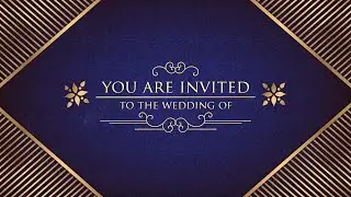 Best Wedding Invitation | Free Wedding invitation video 136 | Free & Blank