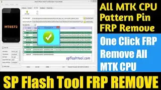Vivo Y12 Pattern FRP Remove By SP  Flash Tool All MTK CPU OPPO, Vivo, Realme Unlock By SP Flash Tool