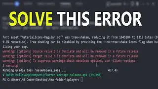 Flutter Build APK Error Solve | Flutter dart Tutorial | Flutter Error Fix