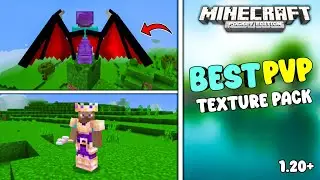 This is The Best PvP Texture Pack For MCPE 1.20+ | Fps Booster Texture Pack For MCPE 1.20+