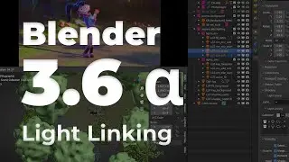 Blender 3.6 Alpha Light Linking