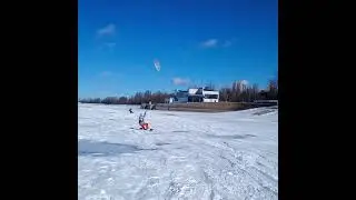 Светловодск сноукайтинг!