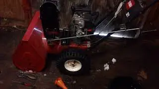 Snowblower oil change