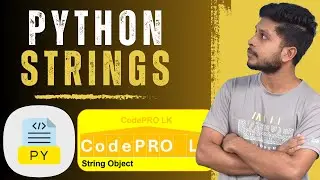 22. Strings Data Type | Python Programming | Sinhala