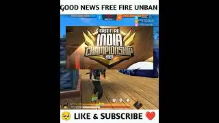 FREE FIRE UNBAN 🤯😍 // VJP GAMING 