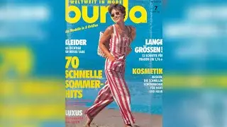 Burda magazine 7/1994 year. Журнал Бурда 7/1994 г. 🌺💐🌸