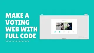 Online Web Voting Project. Voting Project in HTML, CSS, JAVASCRIPT and PHP. [Part 1/2 Front-End]