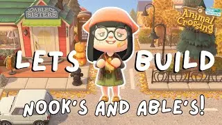 Fall City Nook's Cranny and Able Sisters Speed Build | Animal Crossing New Horizons