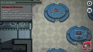 How to become invisible in amongus without hacks !! simple steps !! playing amongus in bluestacks