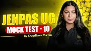 JENPAS UG  English Mock Test-10 |JENPAS UG English  | Sragdhara ma'am | Let's Improve