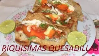 RECETA DE RICAS QUESADILLAS DE PESCADO ( LOS ANGELES COCINAN )