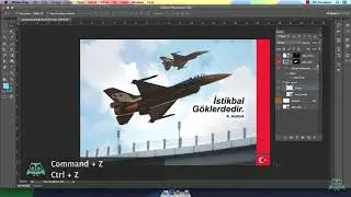 PHOTOSHOP CS6 & CC katmanı silmek
