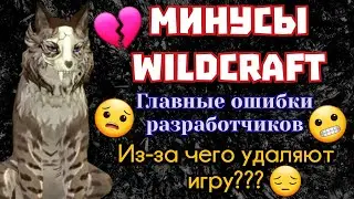 МИНУСЫ Wildcraft/ЗА ЧТО НЕ ЛЮБЯТ ИГРУ/ОШИБКИ РАЗРАБОТЧИКОВ