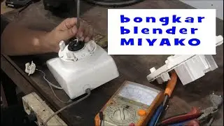 cara bongkar mixer MIYAKO