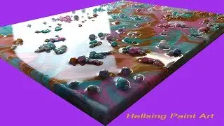 (Fluid306) Experiment with styrofoam beads and resin coating