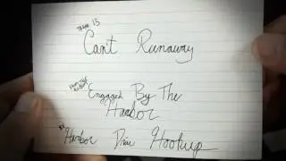 Harbor Drive Hookup- Can't Runaway [Official Lyric Video]