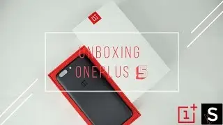 OnePlus 5 Unboxing(Slate Grey)