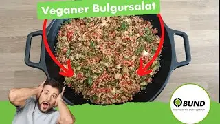 Veganer Bulgursalat