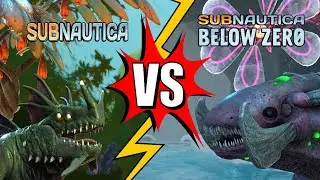 Subnautica VS Subnautica Below Zero Final compilation (Which game is better)