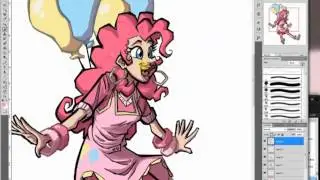 Speedpaint - Press A to Float and Equestria Girls review