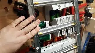 One of the life hacks for assembling an electrical panel. How to secure a wire to a DIN rail in a...