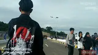 Jalan Santai Di Atas Main Dam / Badan  Bendungan Ladongi