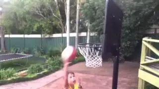 Mini hoop dunks,shots and layups