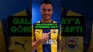 FENERBAHÇE KOSTİC TRANSFERİNDE GALATASARAY'A GÖNDERME YAPTI😱🥶 #football #shorts