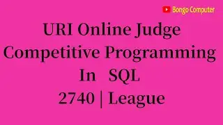 How To Solve URI Online Judge SQL 