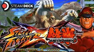 Street Fighter x Tekken - Sagat and M. Bison | SteamOS 3.5 | Steam Deck OLED