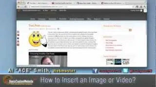 How to Insert an Image or Video